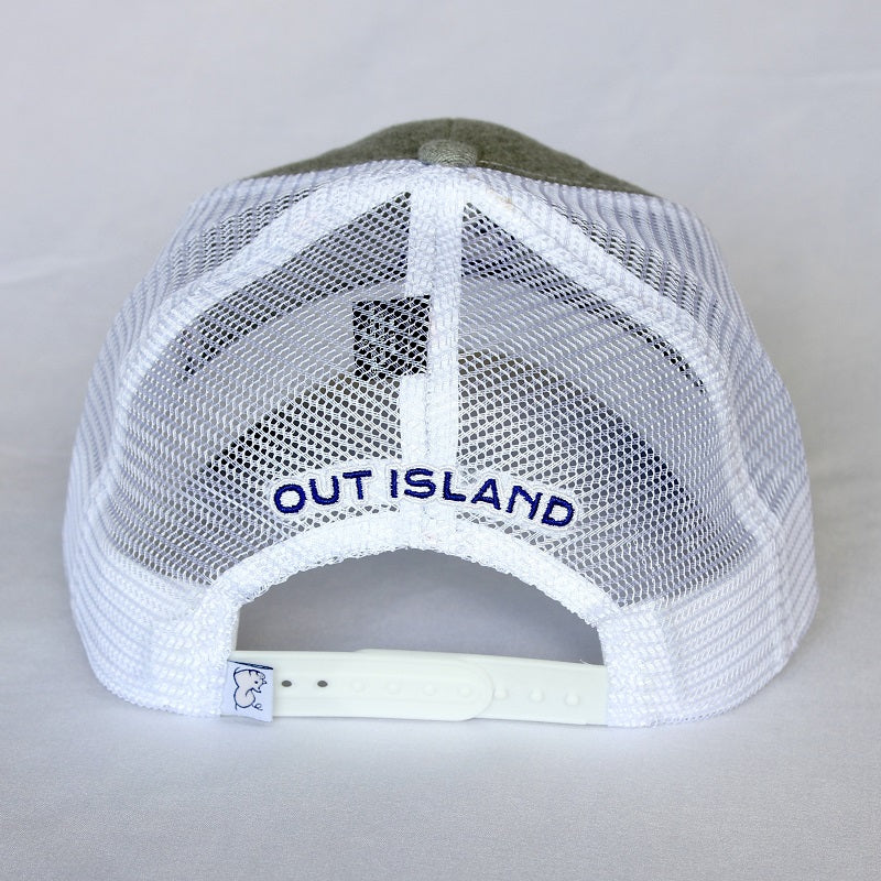 Grey / White Trucker Hat